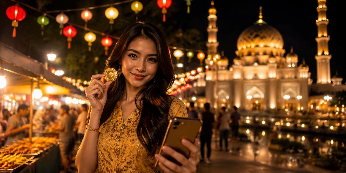 Pengguna menggunakan telefon mudah alih untuk akses kasino dan bonus di Putrajaya